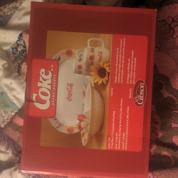 Vintage ORIGINAL Coca-Cola GOOD OL' DAYS 4 PIECE COMPLETER SET (NEW, IN BOX) - Picture 2 of 13